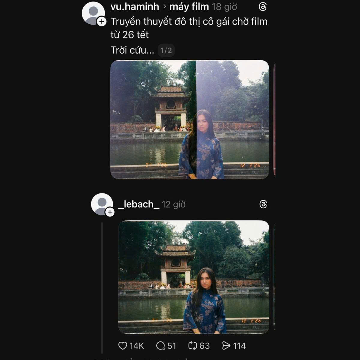 "Cao nh&acirc;n" L&ecirc; B&aacute;ch lần đầu lộ diện, tiết lộ hậu trường những pha "cứu ảnh" viral khắp Threads- Ảnh 1.