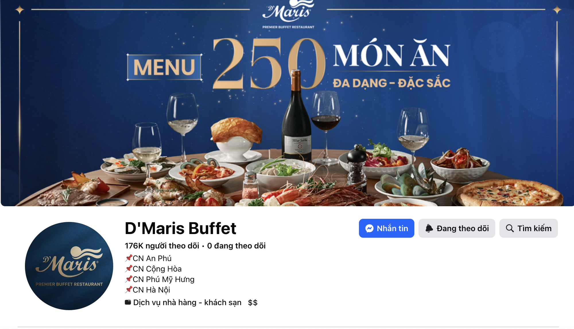 Tr&agrave;n lan fanpage giả mạo nh&agrave; h&agrave;ng buffet D'Maris, Poseidon..., nhiều người sập bẫy- Ảnh 3.