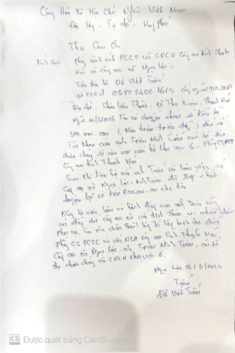 T&agrave;i khoản C&aacute;n bộ Cảnh s&aacute;t ph&aacute;t sinh 500 triệu đồng kh&ocirc;ng r&otilde; nguồn gốc: C&ocirc;ng an Thanh H&oacute;a v&agrave; ng&acirc;n h&agrave;ng nhanh ch&oacute;ng v&agrave;o cuộc x&aacute;c minh- Ảnh 3.