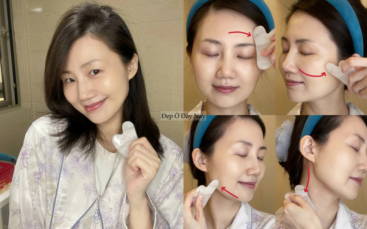 T&ocirc;i ki&ecirc;n tr&igrave; 5 ph&uacute;t massage với đ&aacute; mỗi tối để k&iacute;ch th&iacute;ch tuần ho&agrave;n dưới da, nhờ đ&oacute; nh&igrave;n trẻ hơn 5 tuổi- Ảnh 1.