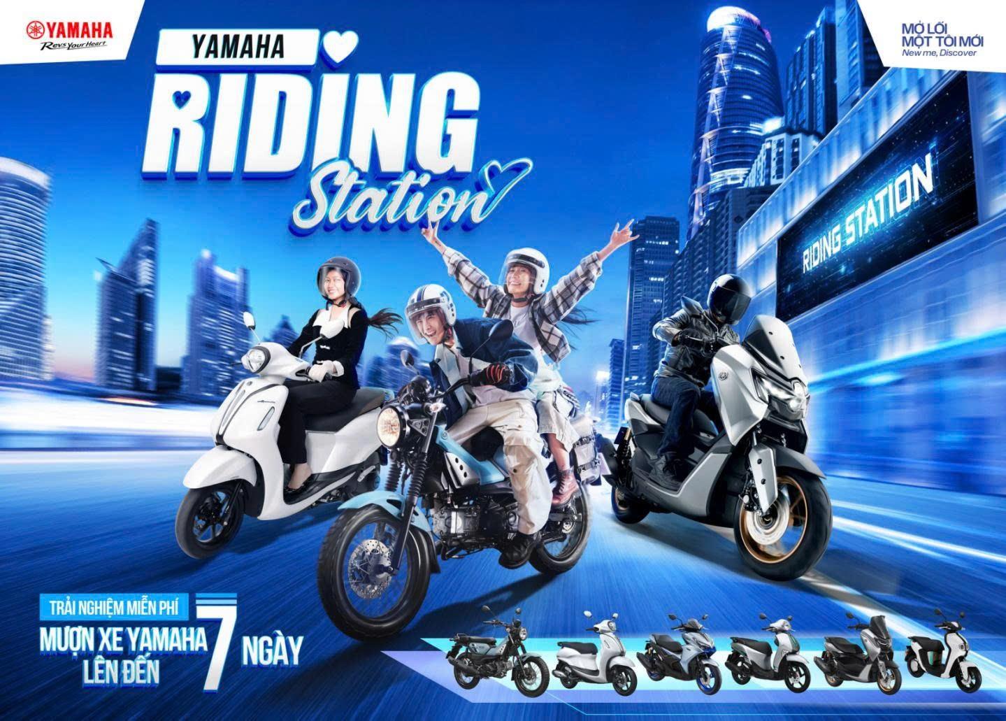 Trải nghiệm xe Yamaha miễn ph&iacute; l&ecirc;n đến 7 ng&agrave;y tại Riding Station 2026- Ảnh 1.