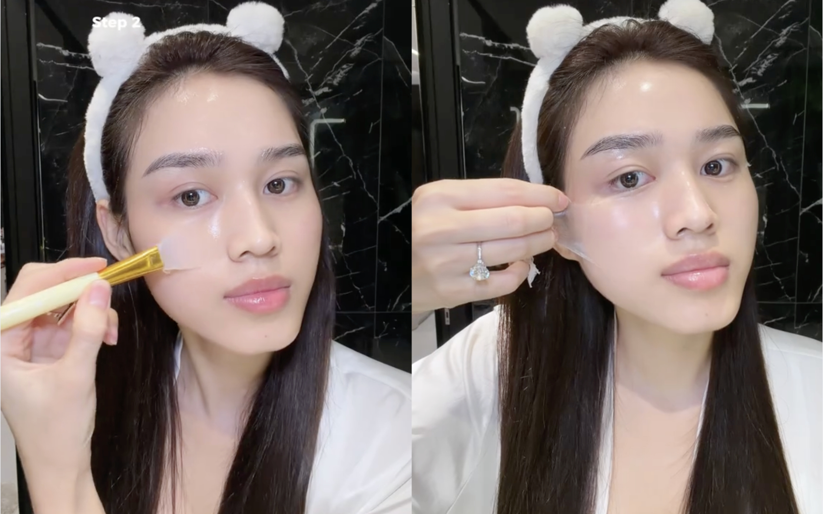 Đỗ H&agrave; hướng dẫn skincare: Da rất đẹp nhưng trả lời "trật lất" khiến ngh&igrave;n người cười b&ograve;- Ảnh 5.