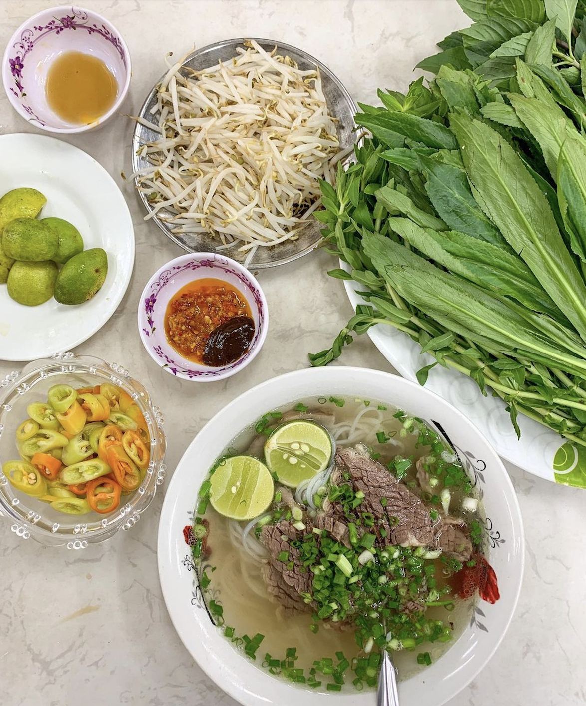 Nhiều người đang tự ph&aacute; hỏng b&aacute;t phở chỉ v&igrave; nhầm lẫn tai hại giữa ba loại rau n&agrave;y- Ảnh 2.