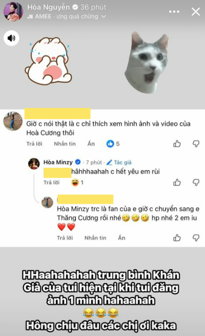 H&ograve;a Minzy gặp chuyện dở kh&oacute;c dở cười sau khi c&ocirc;ng khai chồng Đại &uacute;y- Ảnh 2.