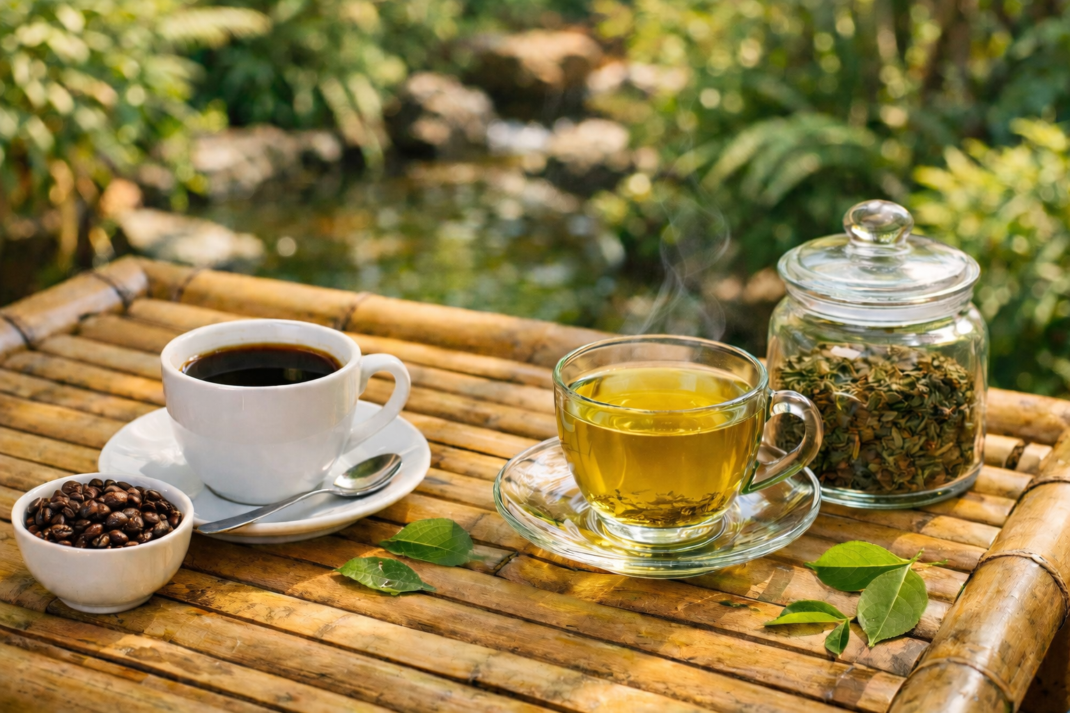 Đẩy l&ugrave;i gan nhiễm mỡ nhờ uống c&agrave; ph&ecirc;, tr&agrave; mỗi ng&agrave;y- Ảnh 1.