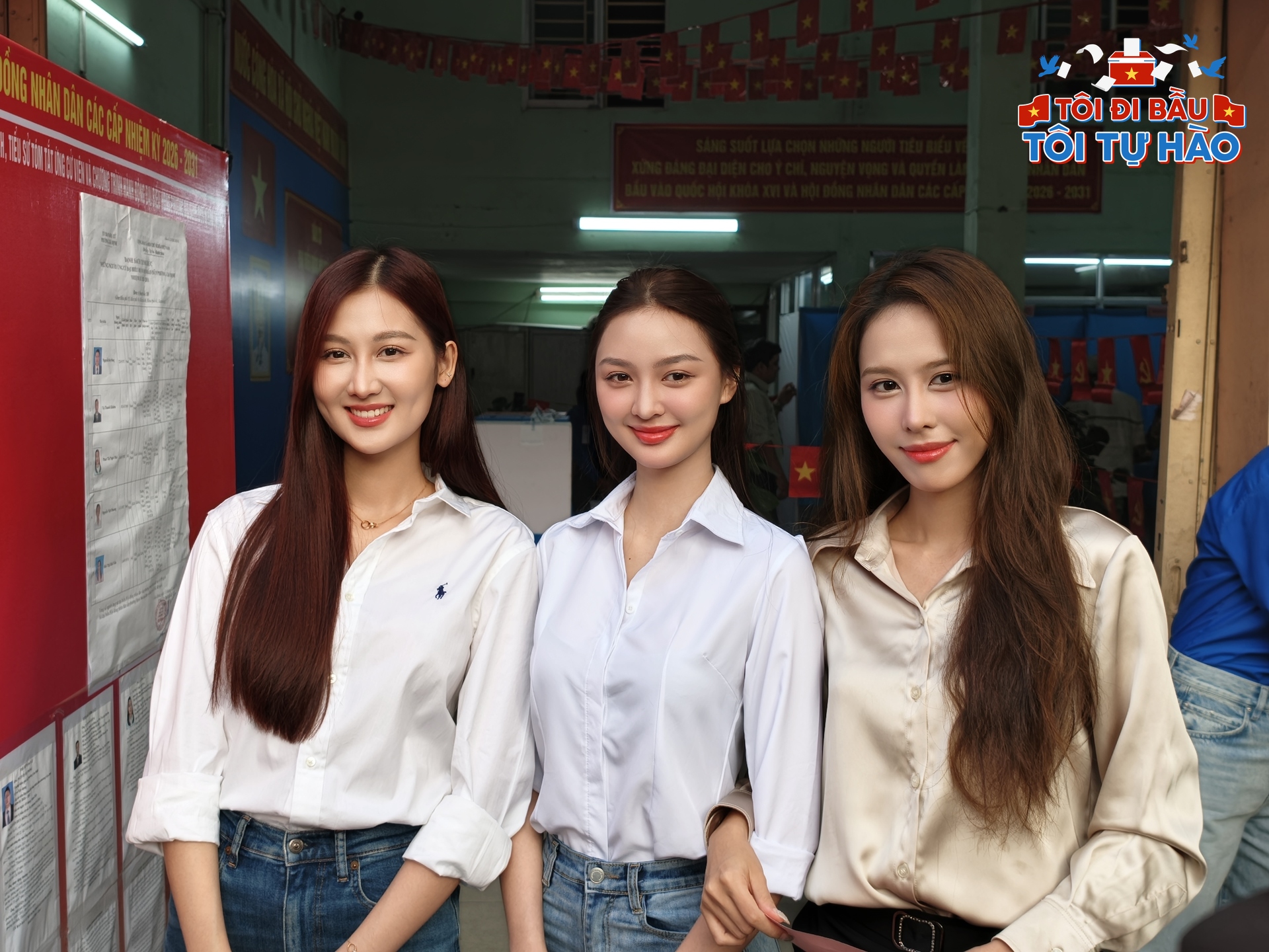 D&agrave;n nghệ sĩ Việt tự h&agrave;o, rạng rỡ đi bầu cử s&aacute;ng nay!- Ảnh 5.