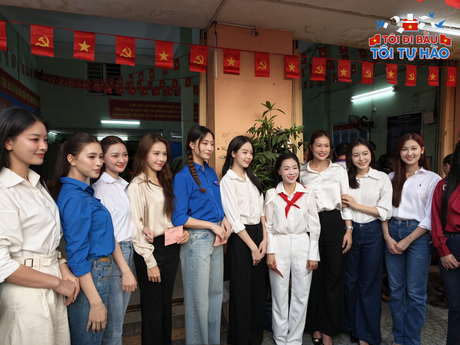 D&agrave;n nghệ sĩ Việt tự h&agrave;o, rạng rỡ đi bầu cử s&aacute;ng nay!- Ảnh 8.