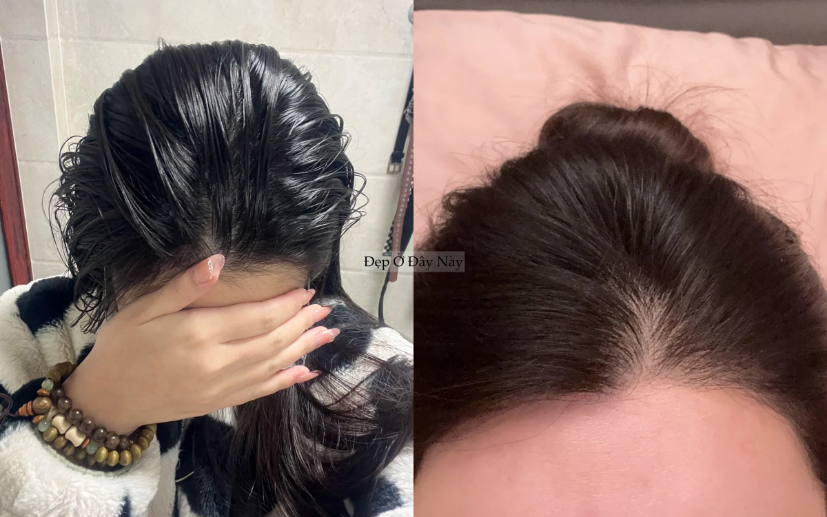 Thử thoa gel l&ocirc; hội l&ecirc;n t&oacute;c sau khi gội đầu, t&ocirc;i kh&ocirc;ng ngờ t&oacute;c hết sạch g&agrave;u v&agrave; giảm bết thấy r&otilde;- Ảnh 5.