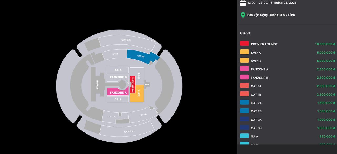 1 ng&agrave;y trước concert Anh Trai Say Hi ở H&agrave; Nội: 1/3 hạng ghế chưa sold-out, BTC nhả v&eacute; li&ecirc;n tục- Ảnh 4.