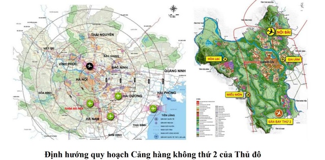 S&acirc;n bay quốc tế thứ hai của H&agrave; Nội, c&ocirc;ng suất 50 triệu kh&aacute;ch/năm: Dự t&iacute;nh x&acirc;y dựng tr&ecirc;n địa phận c&aacute;c x&atilde; n&agrave;o?- Ảnh 1.