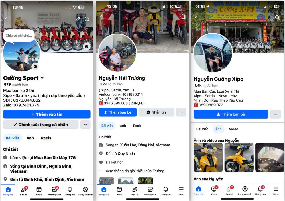 Ai từng chuyển tiền cho c&aacute;c Facebook &ldquo;Thường Yaz&rdquo;, &ldquo;Cường sports&rdquo;&hellip; khẩn trương li&ecirc;n hệ cơ quan điều tra- Ảnh 2.
