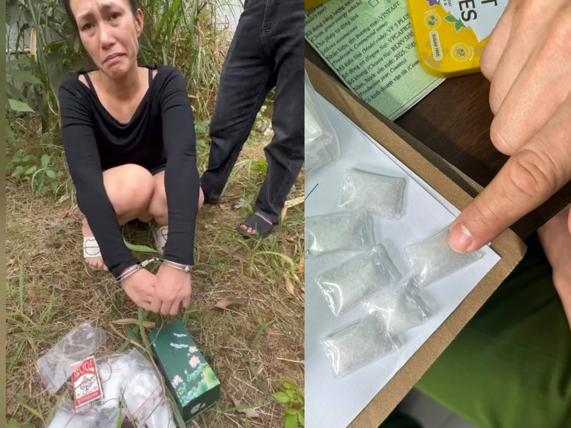 Kh&aacute;m x&eacute;t ph&ograve;ng trọ, bắt "b&agrave; tr&ugrave;m" H&agrave; Thị Tuyết- Ảnh 1.