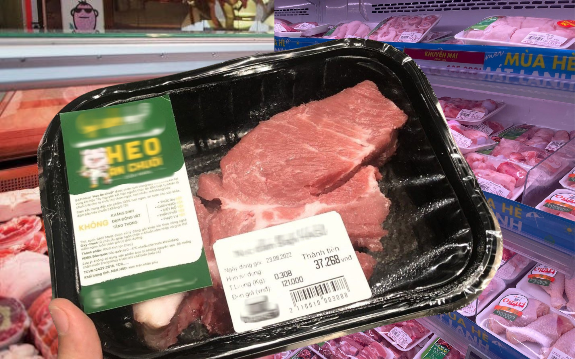 Thịt heo đ&oacute;ng khay trong si&ecirc;u thị: Nh&acirc;n vi&ecirc;n n&oacute;i thẳng "khay n&agrave;o n&ecirc;n tr&aacute;nh"- Ảnh 1.
