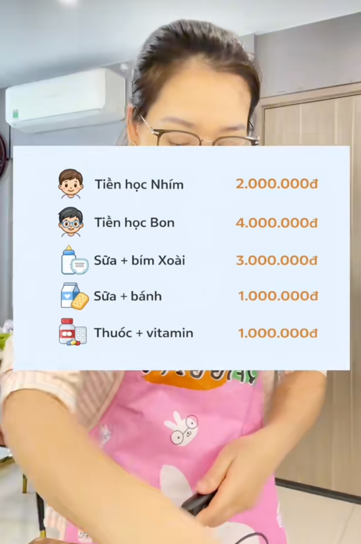 Mẹ bỉm H&agrave; Nội xoay xở 30 triệu/th&aacute;ng nu&ocirc;i nh&agrave; 5 người: Cắt tr&agrave; sữa, bỏ mỹ phẩm vẫn chật vật cuối th&aacute;ng- Ảnh 5.