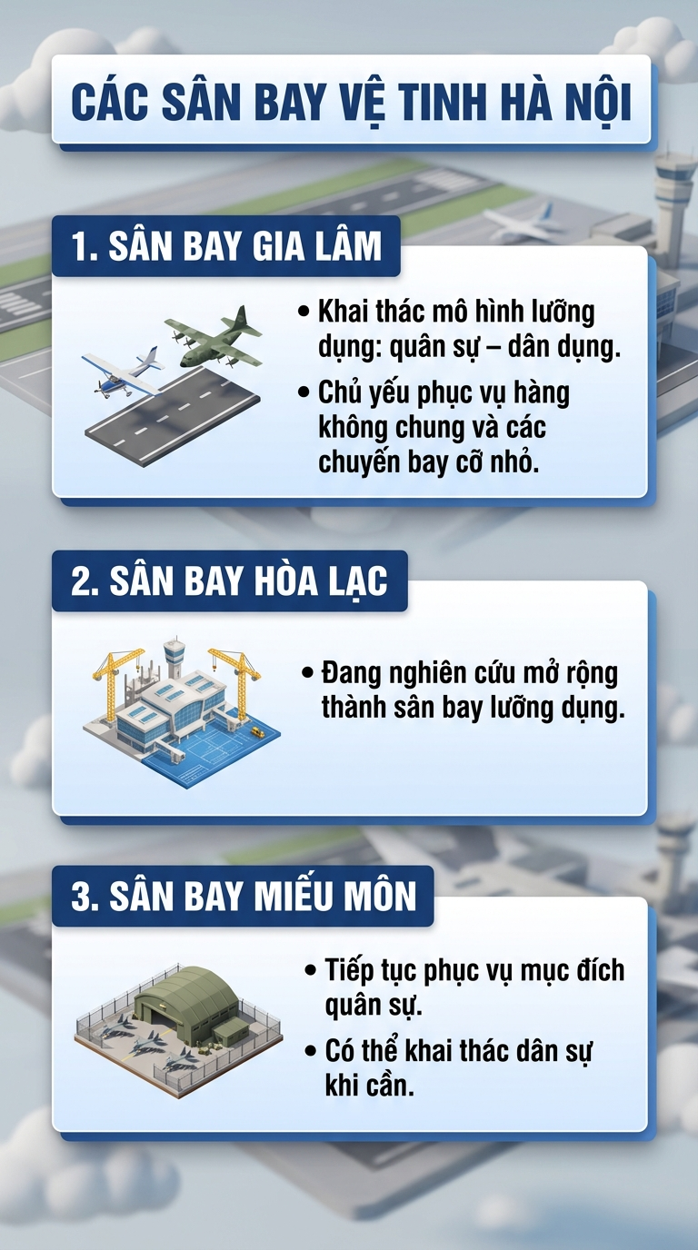 H&agrave; Nội quy hoạch 5 s&acirc;n bay, Nội B&agrave;i hướng tới 100 triệu kh&aacute;ch, s&acirc;n bay thứ hai c&aacute;ch trung t&acirc;m khoảng 40 km- Ảnh 3.