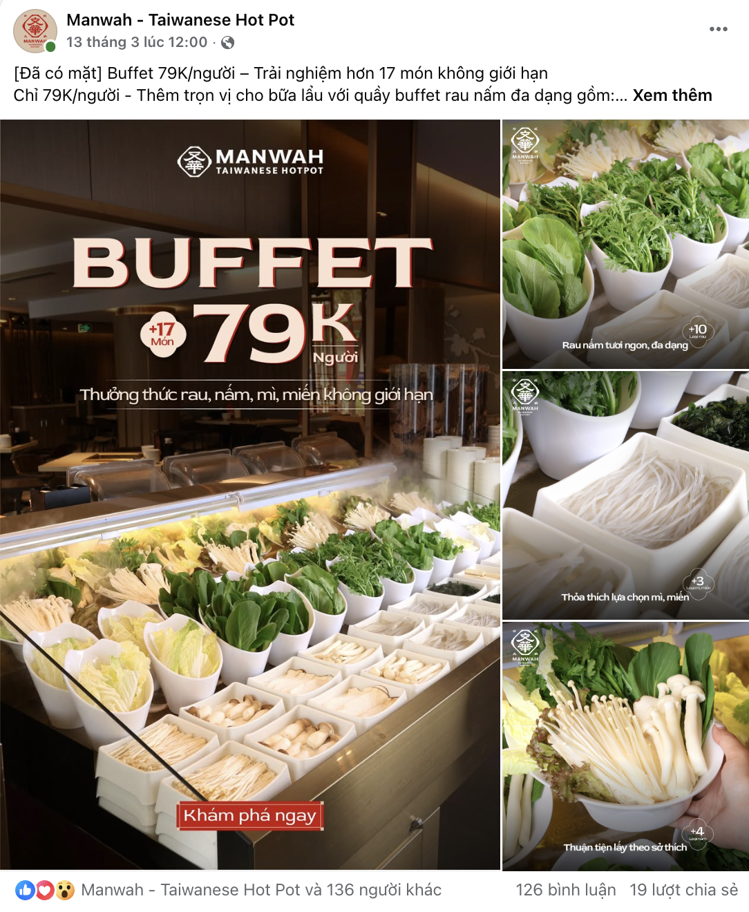 Ăn vỉa h&egrave; đổ mồ h&ocirc;i cũng tốn gần trăm ng&agrave;n, d&acirc;n văn ph&ograve;ng rỉ tai nhau 6 qu&aacute;n buffet trong TTTM gi&aacute; chỉ từ 79k- Ảnh 2.