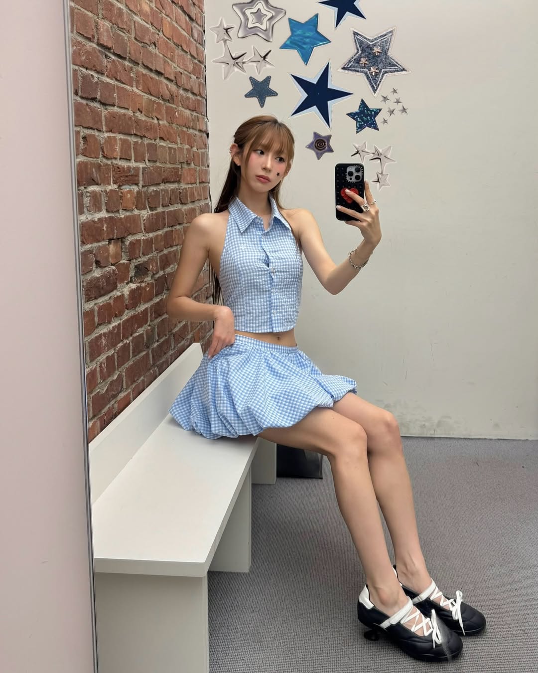 Mỹ nữ cao đ&uacute;ng 1 m&eacute;t rưỡi mặc đẹp qu&ecirc;n sầu: Ch&acirc;n kh&ocirc;ng d&agrave;i nhưng hack d&aacute;ng si&ecirc;u, ai cũng tưởng 1m65 l&agrave; &iacute;t- Ảnh 10.