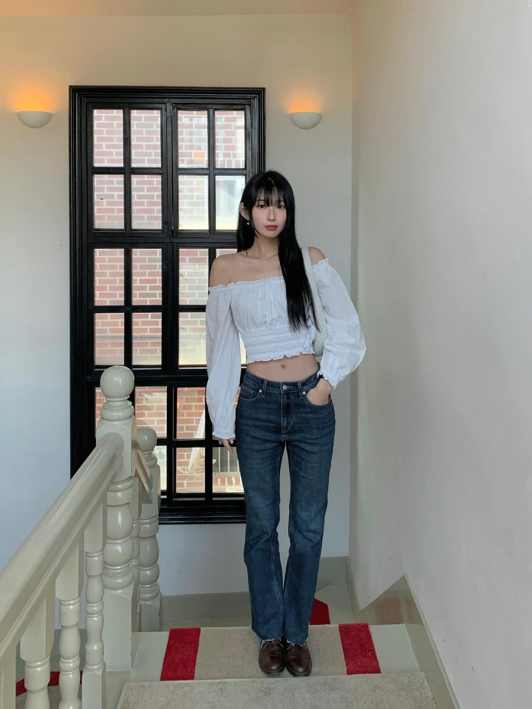 Mỹ nữ cao đ&uacute;ng 1 m&eacute;t rưỡi mặc đẹp qu&ecirc;n sầu: Ch&acirc;n kh&ocirc;ng d&agrave;i nhưng hack d&aacute;ng si&ecirc;u, ai cũng tưởng 1m65 l&agrave; &iacute;t- Ảnh 2.