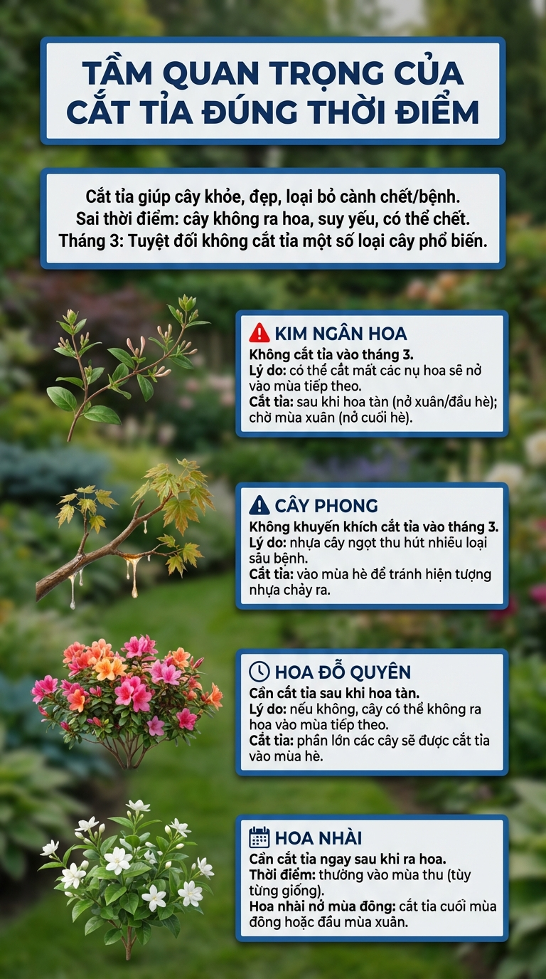 4 loại c&acirc;y kh&ocirc;ng được cắt tỉa v&agrave;o th&aacute;ng 3- Ảnh 5.