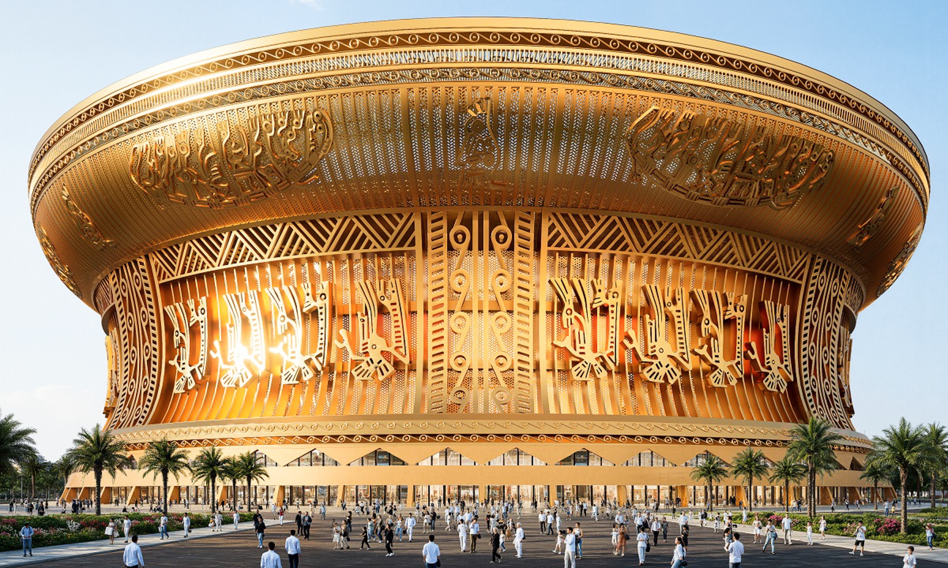 H&igrave;nh h&agrave;i s&acirc;n vận động Trống Đồng lớn nhất thế giới ở ngoại th&agrave;nh H&agrave; Nội- Ảnh 3.