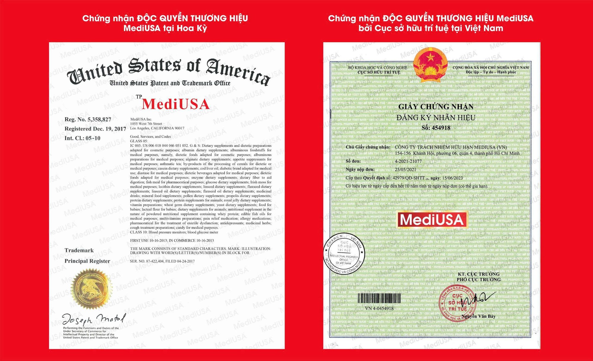 C&ocirc;ng ty TNHH MediUSA khẳng định kh&ocirc;ng li&ecirc;n quan đến sản xuất thực phẩm chức năng giả- Ảnh 2.