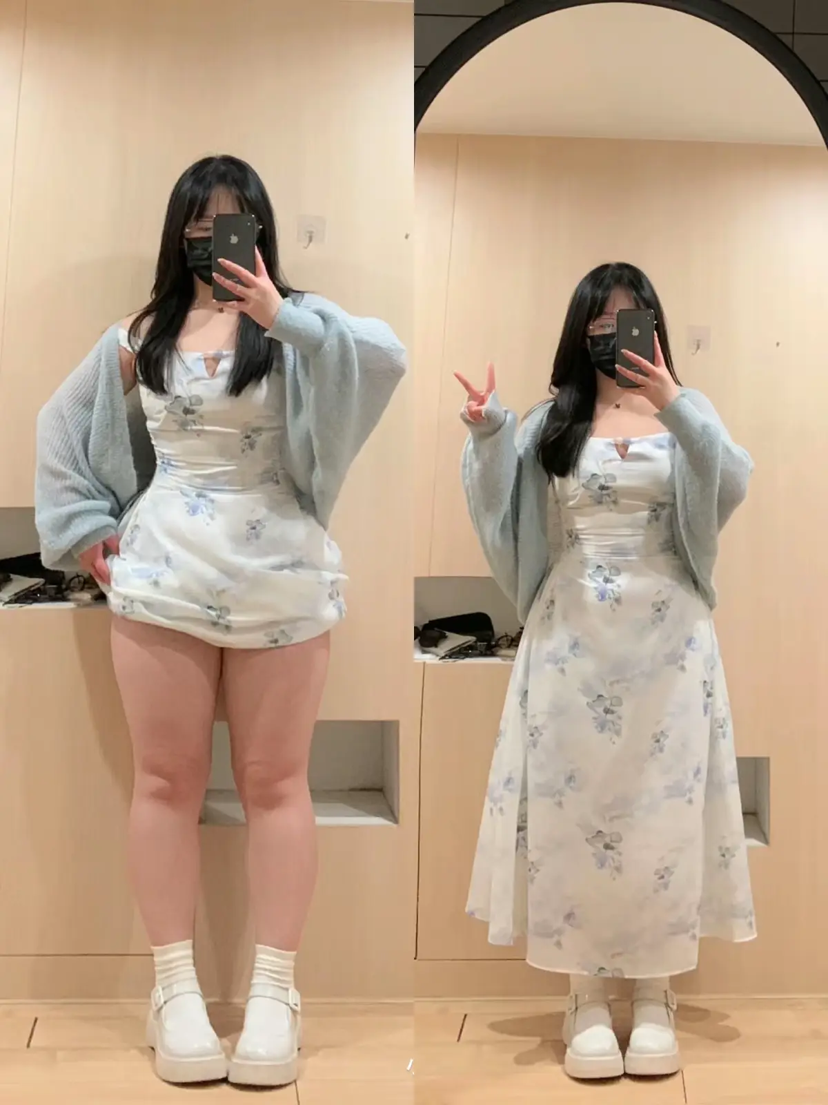 C&ocirc; n&agrave;ng mũm mĩm nhận 100.000 like nhờ mặc đẹp, lại c&oacute; chi&ecirc;u che khuyết điểm "ch&acirc;n voi" đỉnh n&oacute;c- Ảnh 4.