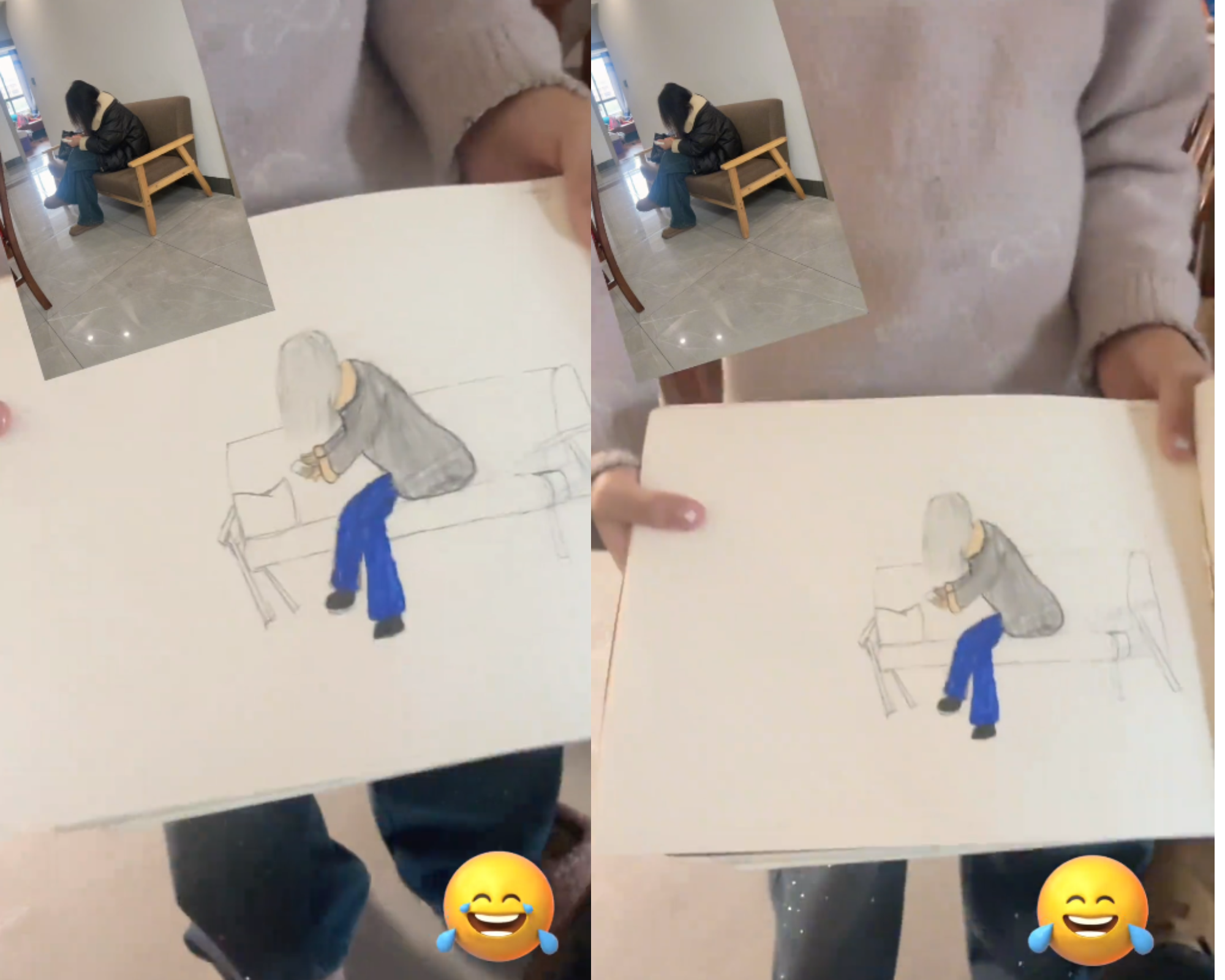 Con g&aacute;i vẽ tranh tặng mẹ, nh&acirc;n vật ch&iacute;nh xem xong ngượng ch&iacute;n mặt: &Ocirc;i con ơi!- Ảnh 1.