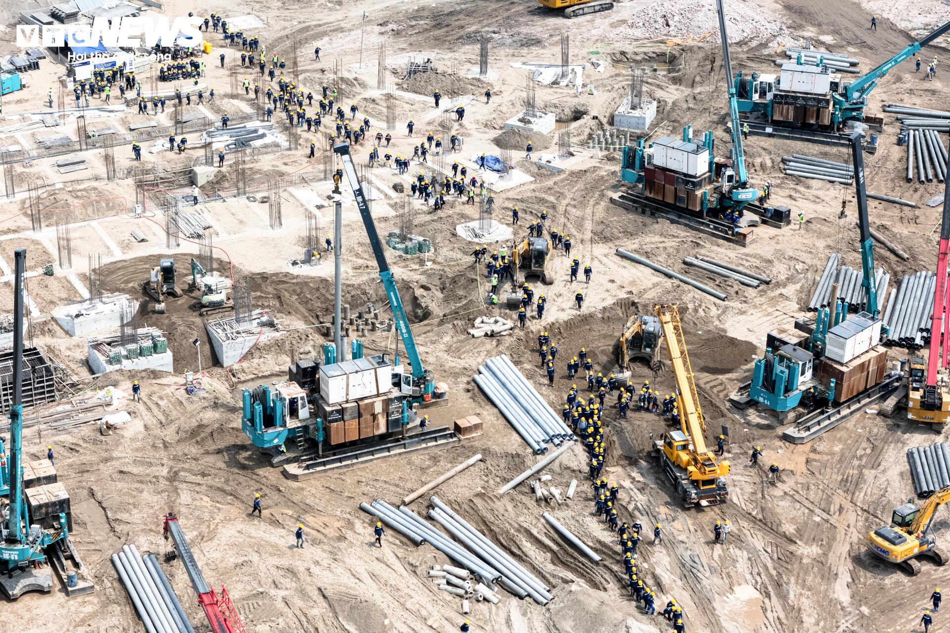 H&igrave;nh h&agrave;i s&acirc;n vận động Trống Đồng lớn nhất thế giới ở ngoại th&agrave;nh H&agrave; Nội- Ảnh 10.