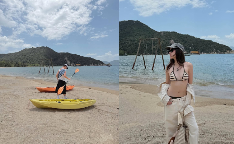 B&oacute;c ảnh hẹn h&ograve; sao nam Vbiz v&agrave; g&aacute;i xinh 2k1 ở resort Nha Trang- Ảnh 4.