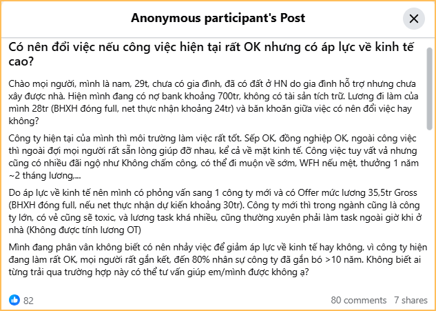 Băn khoăn của người lương 28 triệu, nợ 700 triệu- Ảnh 1.