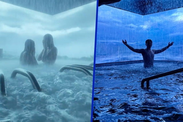 Trung Quốc xuất hiện spa &ldquo;tắm b&atilde;o tố&rdquo; g&acirc;y sốt: Sấm chớp, mưa lớn v&agrave; sốc điện trong bể tắm- Ảnh 1.