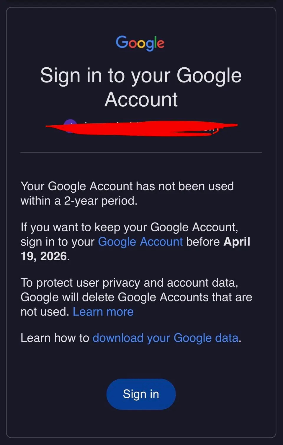 T&agrave;i khoản Gmail của nhiều người sắp bị Google x&oacute;a sổ- Ảnh 1.