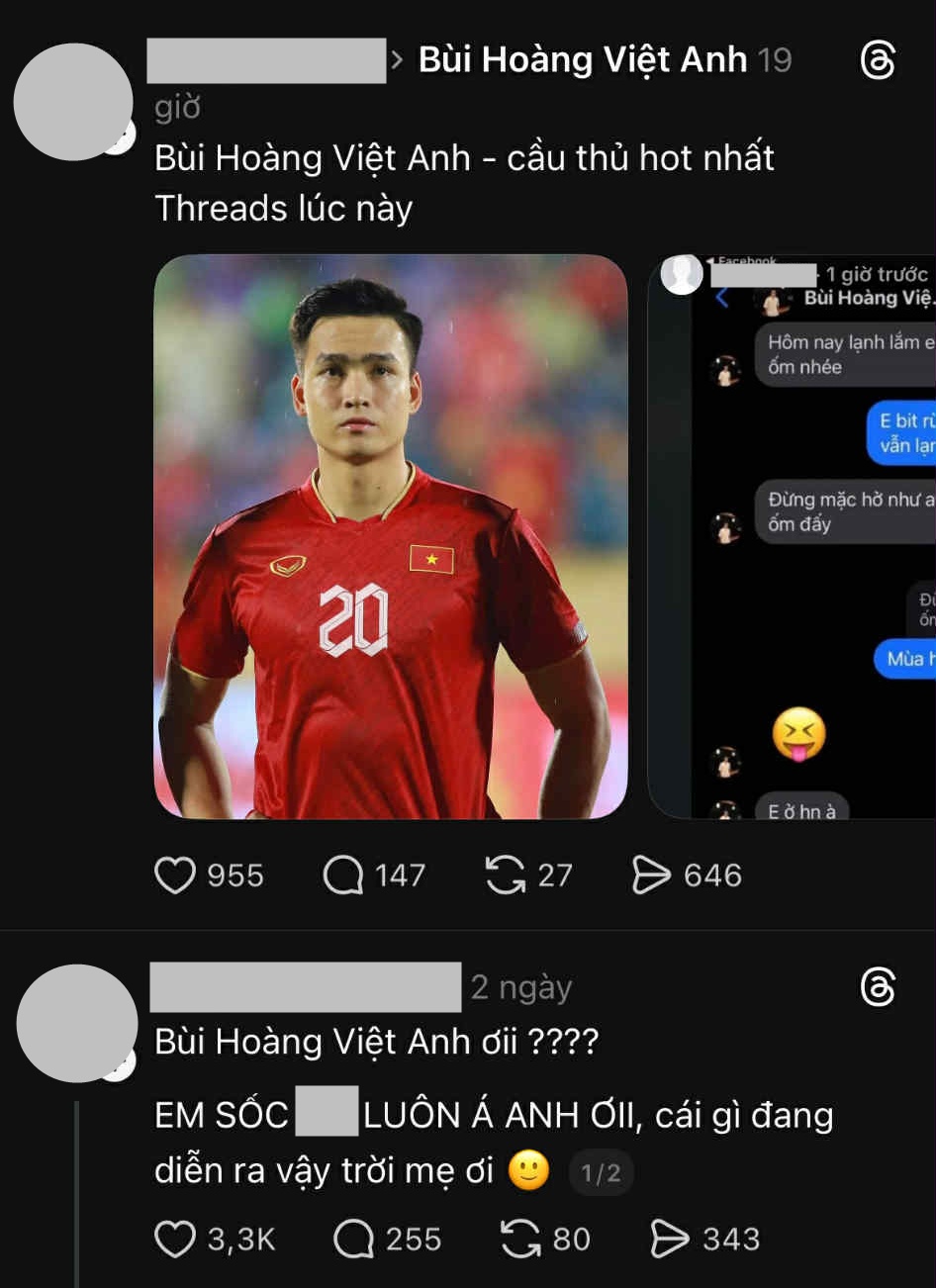 "B&ugrave;i Ho&agrave;ng Việt Anh lộ tin nhắn", "bạn g&aacute;i Văn Thanh ngo&agrave;i đời" l&agrave; 2 từ kh&oacute;a được t&igrave;m kiếm đột biến- Ảnh 3.