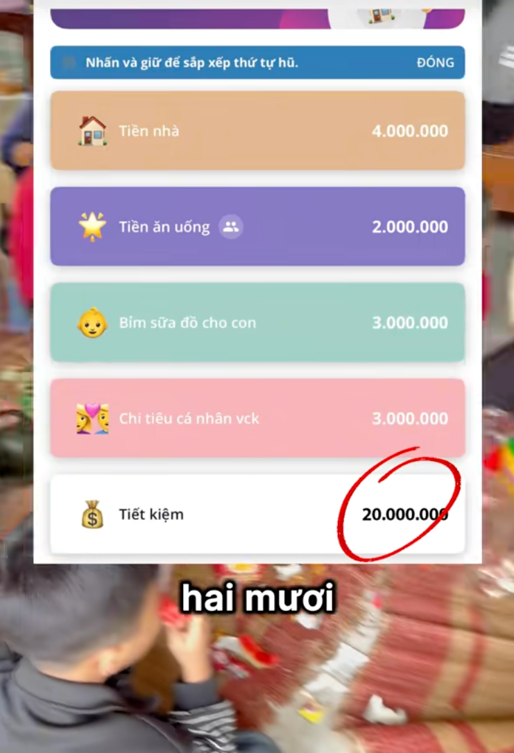 Gia đ&igrave;nh 4 người chỉ ti&ecirc;u 3 triệu tiền ăn/th&aacute;ng ở H&agrave; Nội: Nhiều người bất ngờ khi biết n&agrave;ng d&acirc;u vẫn mua v&agrave;ng đều- Ảnh 9.