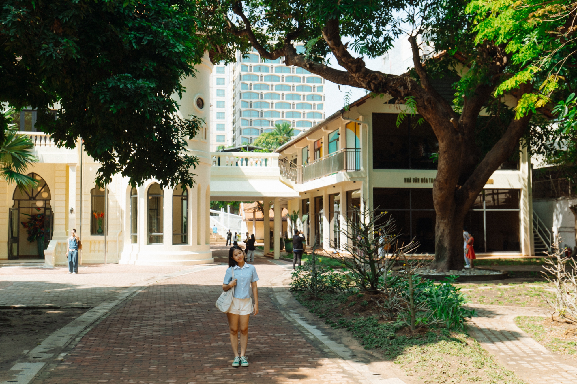 Trụ sở mới của Nh&agrave; Văn h&oacute;a Thanh ni&ecirc;n: "T&ograve;a l&acirc;u đ&agrave;i cổ t&iacute;ch" 5.000m2 xanh mướt, từng l&agrave; trường học của giới thượng lưu- Ảnh 4.