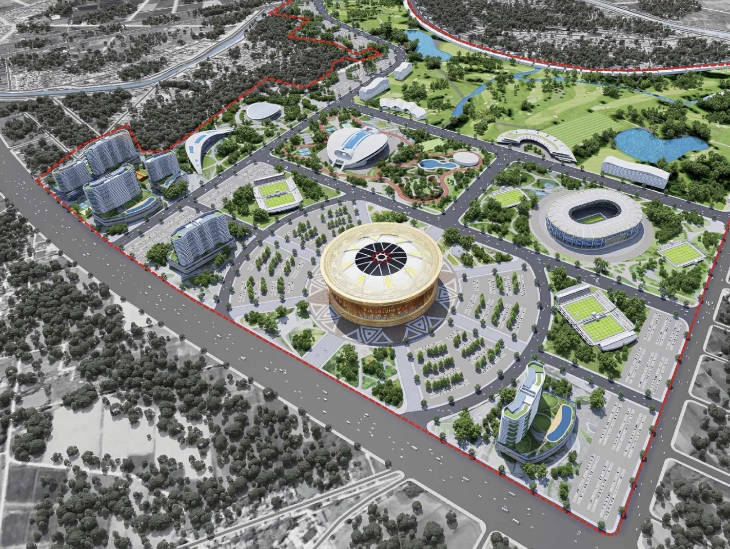 Việt Nam sắp sở hữu s&acirc;n vận động chưa từng c&oacute; trong lịch sử do Vingroup của tỷ ph&uacute; Phạm Nhật Vượng x&acirc;y, sức chứa vượt nhiều 