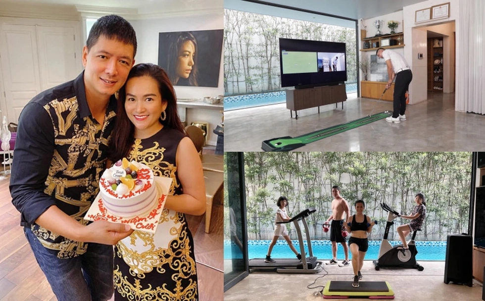 Cuộc sống của nam thần đ&igrave;nh đ&aacute;m một thời v&agrave; vợ đại gia U50 trong cơ ngơi ho&agrave;nh tr&aacute;ng ở TP.HCM- Ảnh 8.