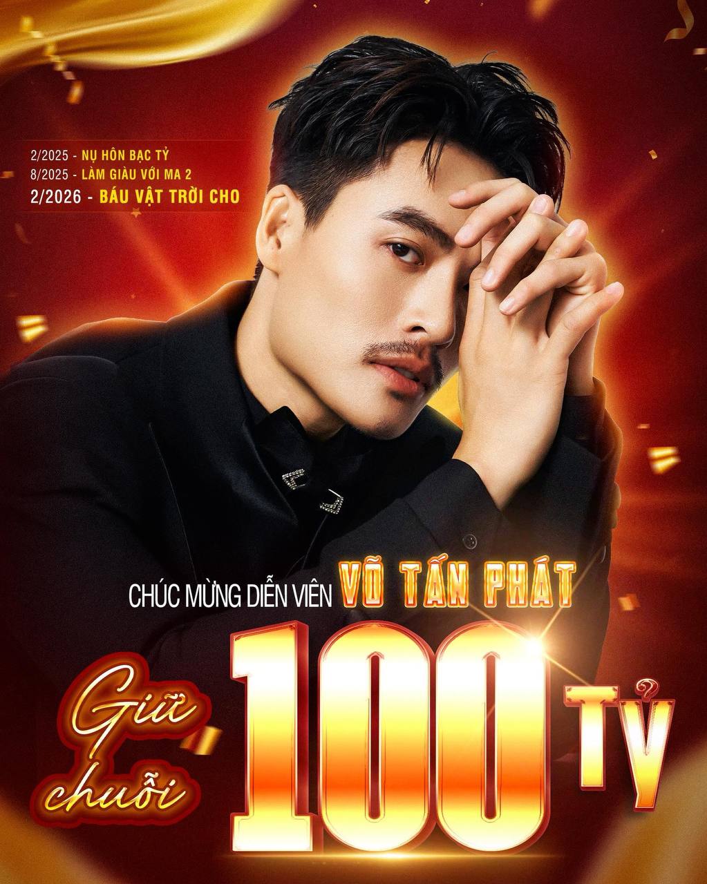 Ng&ocirc;i sao đắt show nhất Việt Nam hiện tại: Mới đầu năm đ&atilde; đ&oacute;ng 4 phim si&ecirc;u hot, giữ chuỗi li&ecirc;n tiếp 3 phim trăm tỷ- Ảnh 1.