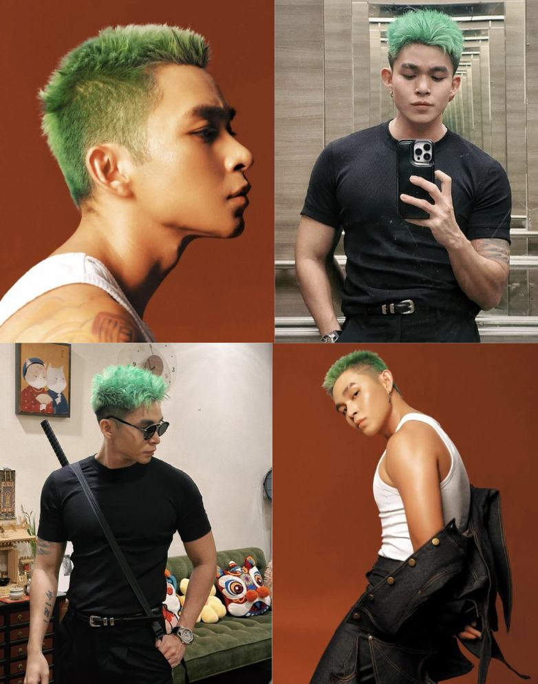 "Zoro t&oacute;c xanh" bản Việt mặc &aacute;o lưới uốn &eacute;o, khoe khu&ocirc;n ngực cơ bắp khiến fangirl đổ rạp- Ảnh 8.