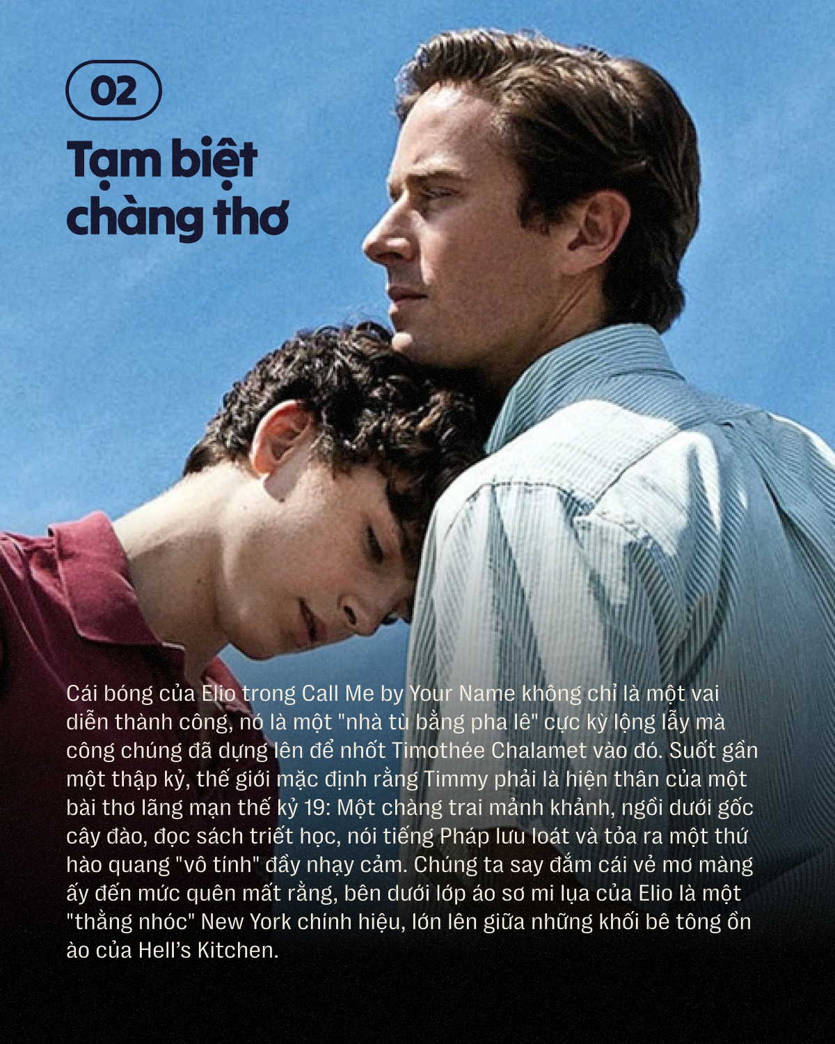Đừng tiếc khi Timoth&eacute;e Chalamet trượt Oscar- Ảnh 4.