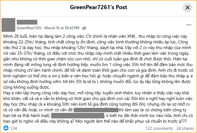 2 vợ chồng kiếm 85-87 triệu/th&aacute;ng, vợ vẫn l&ecirc;n mạng k&ecirc;u lo: Nguy&ecirc;n nh&acirc;n khiến hội 35 tuổi đồng cảm- Ảnh 1.