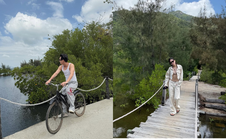 G&aacute;i xinh 2k1 vừa lộ ảnh hẹn h&ograve; với sao nam Vbiz tại resort l&agrave; ai?- Ảnh 2.