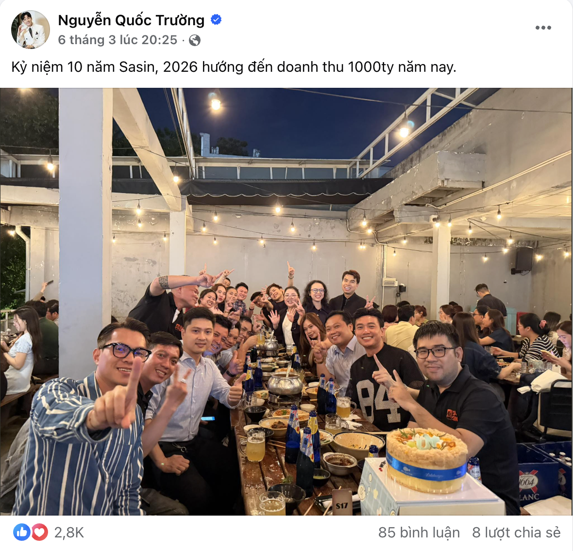 Diễn vi&ecirc;n Quốc Trường đang l&agrave;m g&igrave; với thương hiệu m&igrave; cay 7 cấp độ m&agrave; &ocirc;m mộng 1000 tỷ?- Ảnh 1.