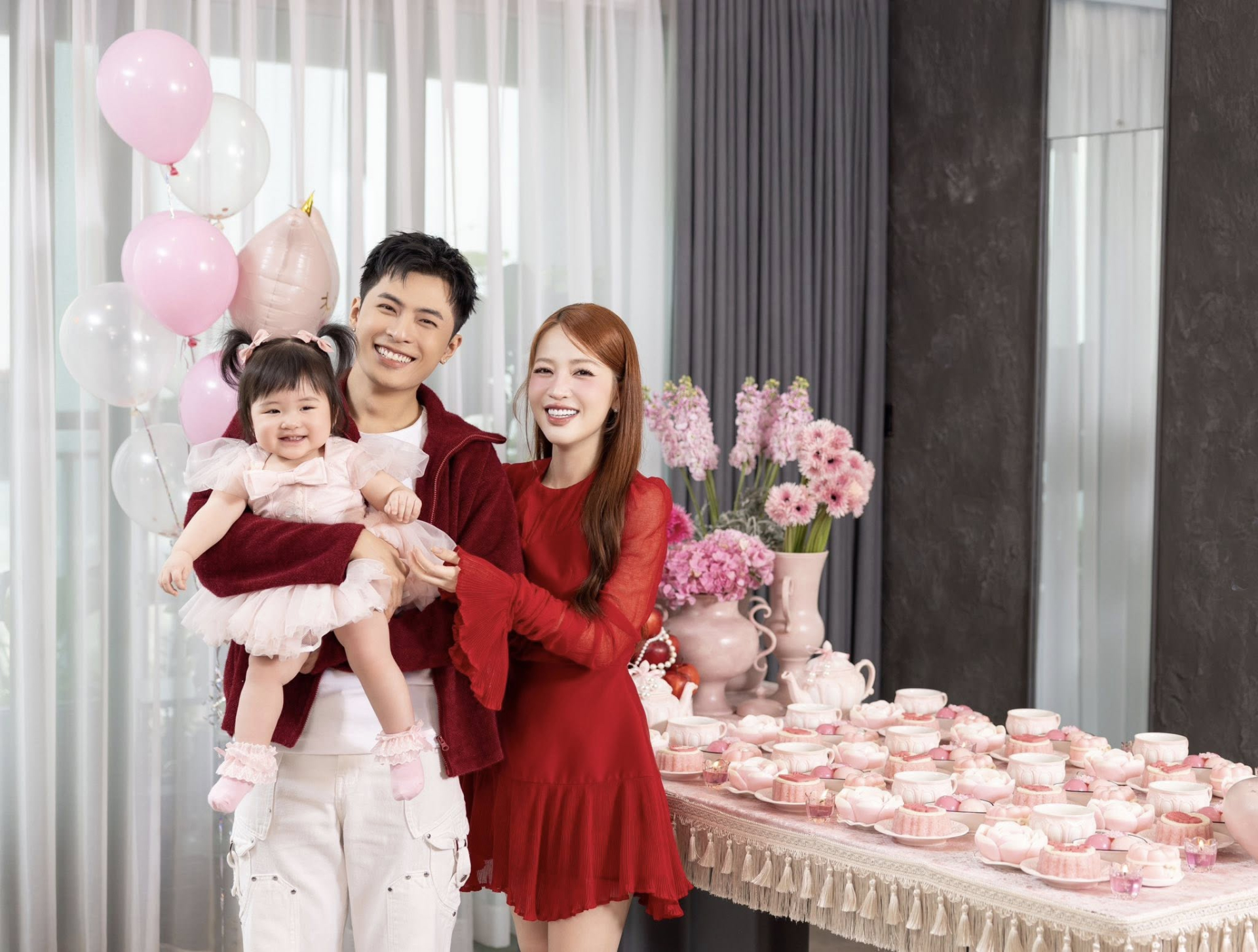 Puka v&agrave; Gin Tuấn Kiệt lần đầu c&ocirc;ng khai cận dung mạo con g&aacute;i- Ảnh 1.