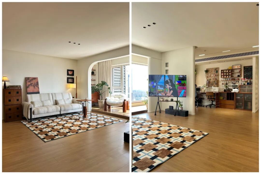 Xu hướng ph&ograve;ng kh&aacute;ch 2026: Kh&ocirc;ng c&ograve;n tường tivi cầu kỳ, thay v&agrave;o đ&oacute; l&agrave; 3 thiết kế thực tế hơn nhiều- Ảnh 7.