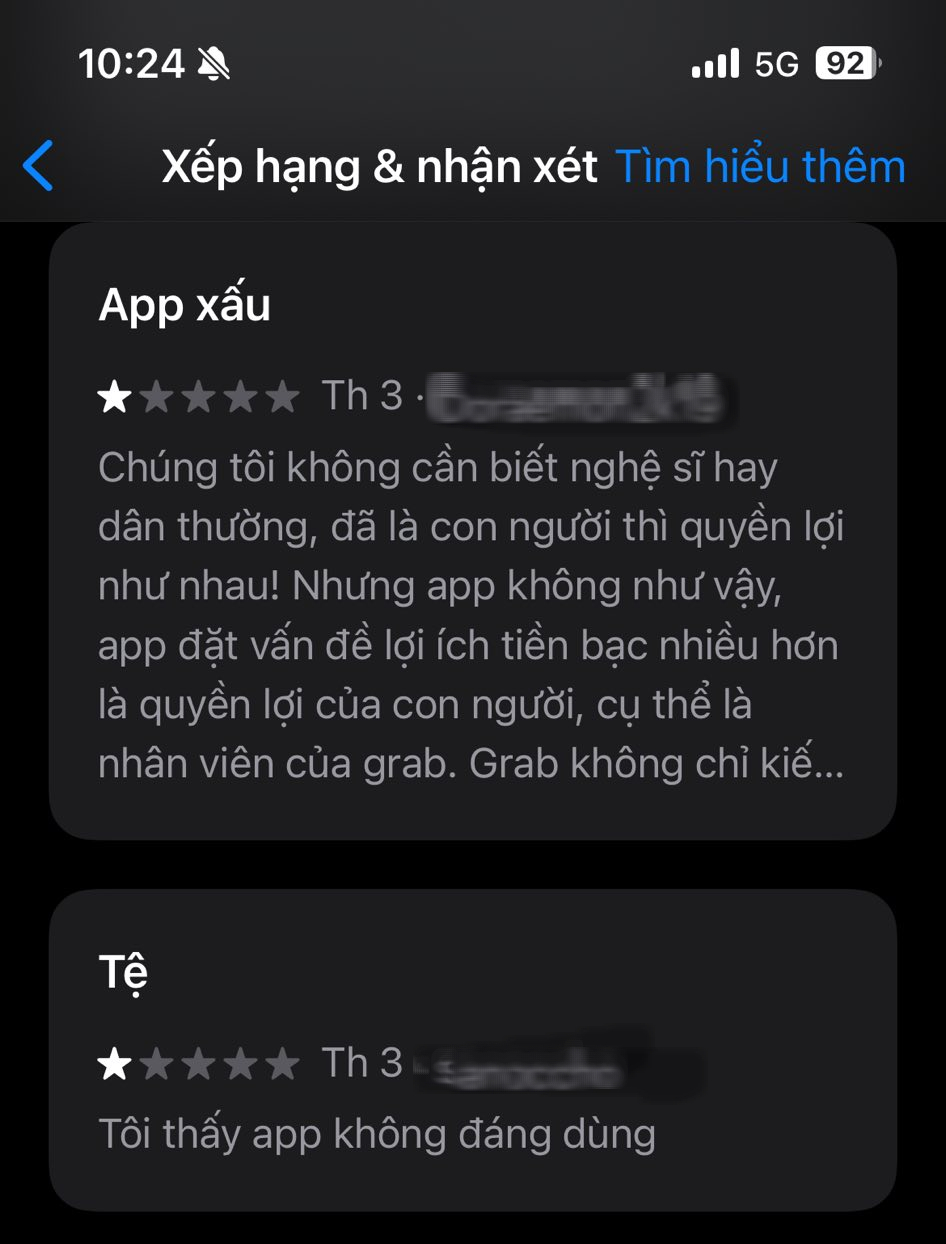 Grab nhận &ldquo;b&atilde;o 1 sao&rdquo;- Ảnh 3.