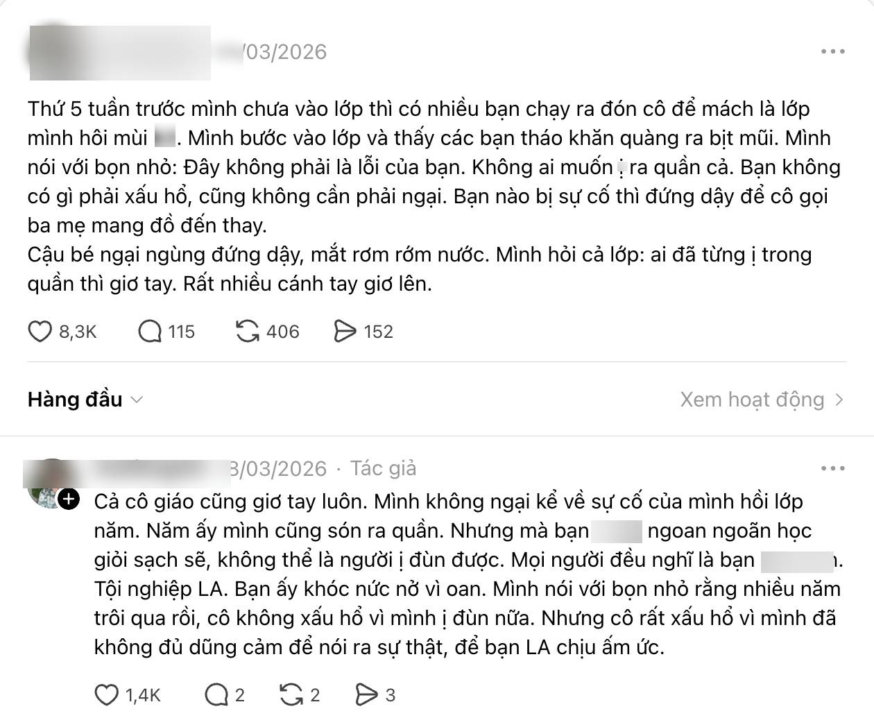 Ph&aacute;t hiện lớp c&oacute; m&ugrave;i h&ocirc;i, c&ocirc; gi&aacute;o t&igrave;m hiểu rồi c&oacute; pha ứng biến qu&aacute; nh&acirc;n văn: "C&ocirc; đ&atilde; cứu 1 cuộc đời đấy"- Ảnh 2.