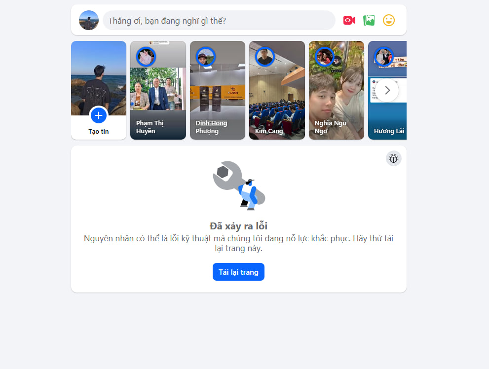 N&oacute;ng: Facebook gặp lỗi tr&ecirc;n diện rộng, giao diện trắng xo&aacute;!- Ảnh 2.