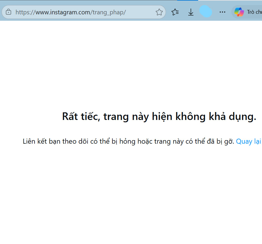 Trang Ph&aacute;p "biến mất", kho&aacute; to&agrave;n bộ trang MXH- Ảnh 5.