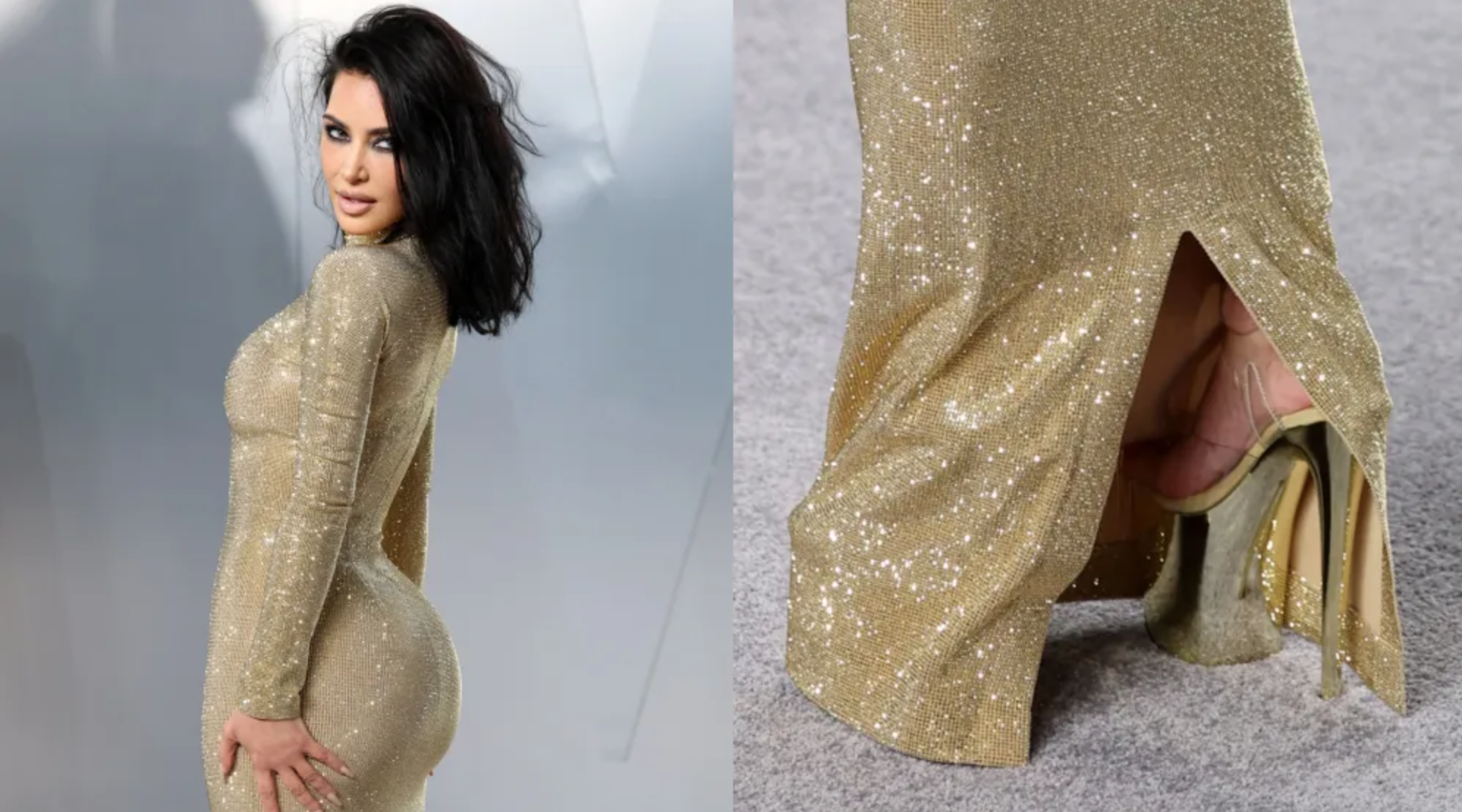 Diện gi&agrave;y 2 triệu, Kim Kardashian ng&atilde; ngửa tr&ecirc;n h&egrave; phố- Ảnh 2.